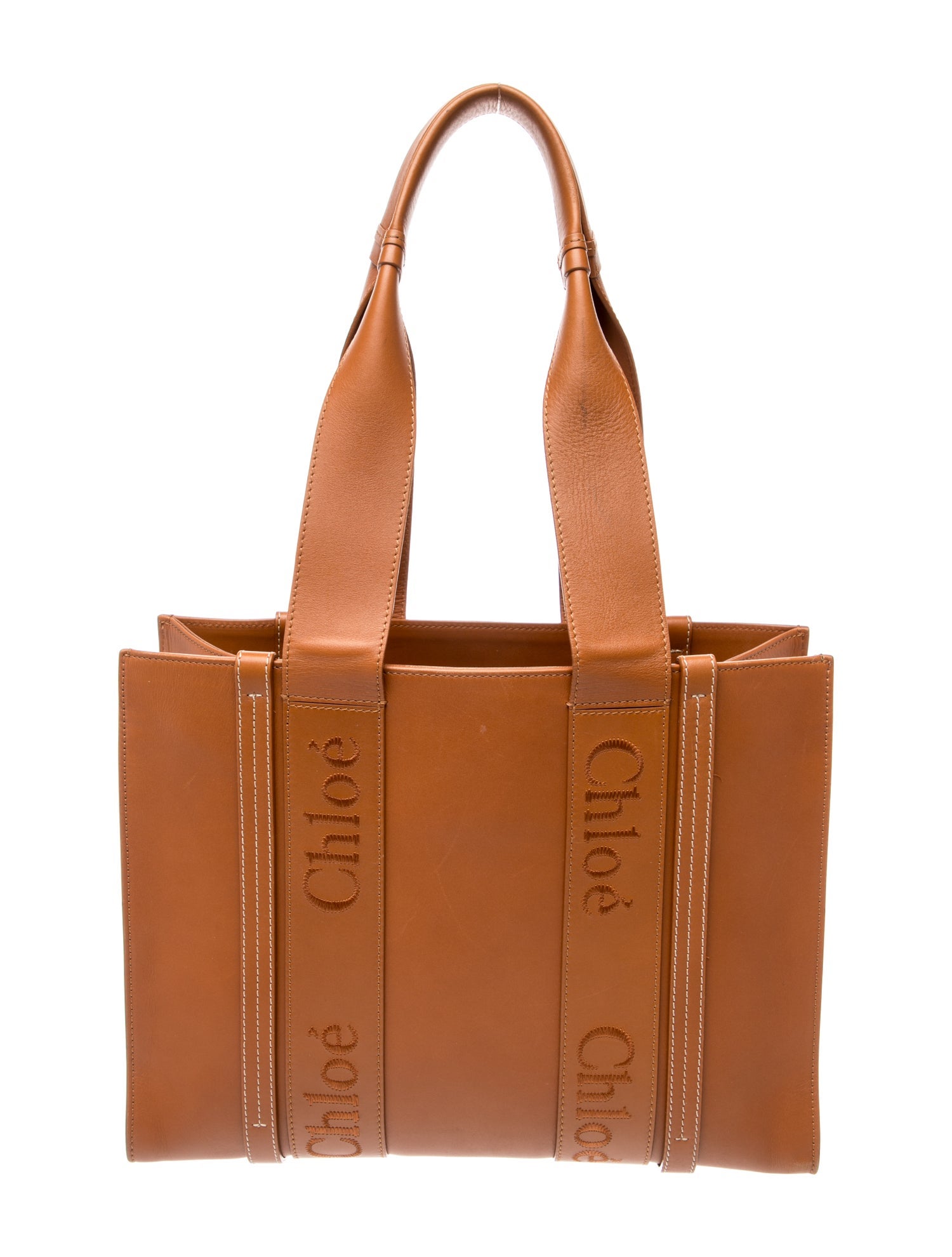 Chloe Leather Woody Large