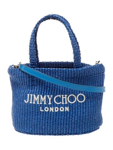 Raffia Top Handle Bag