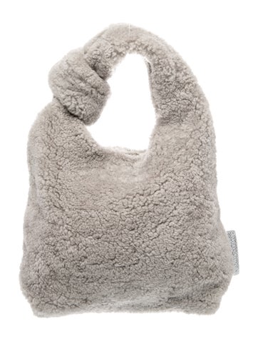 Loeffler Randall Shearling Top Handle Bag