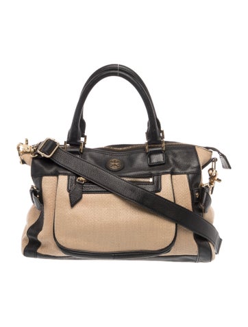 Leather Top Handle Bag