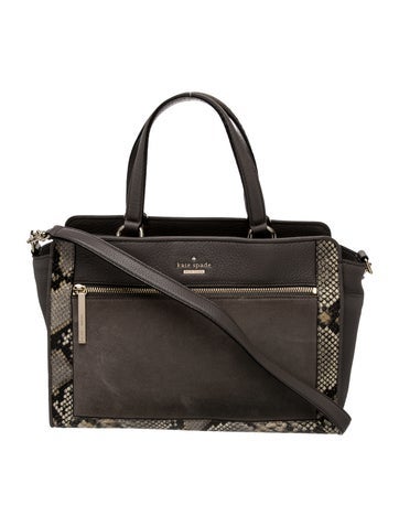Leather Top Handle Bag