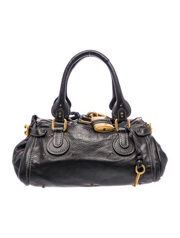 Leather Black Paddington Medium