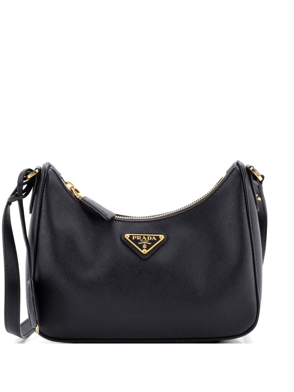 Re-Edition Hobo Saffiano Leather Mini shoulder bag