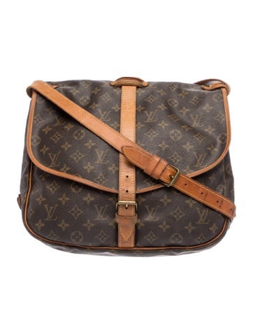 LV Monogram Saumur 35 Vintage