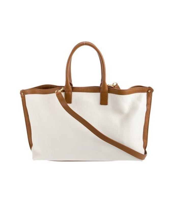 Akris Leather Top Handle Bag