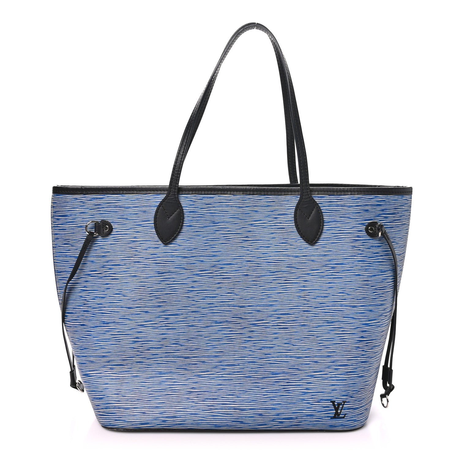 Louis Vuitton Epi Neverfull MM Denim Light