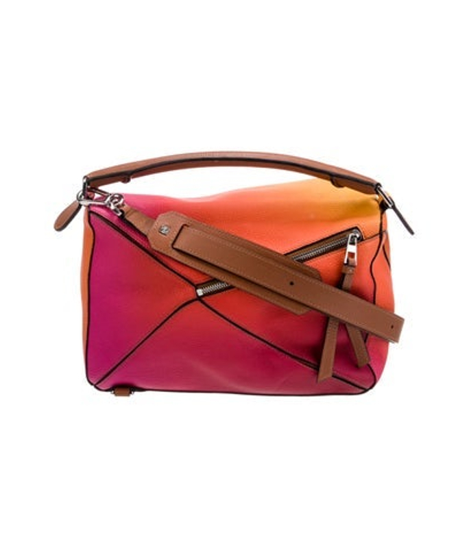 Loewe Leather Sunset Spray Puzzle Medium