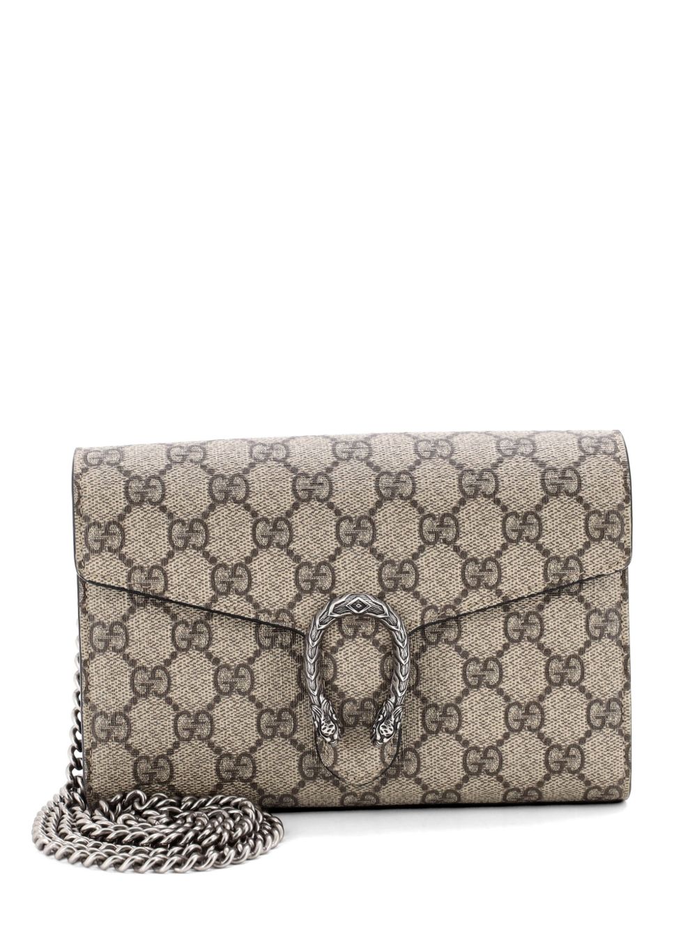 Dionysus Chain Wallet GG Coated Canvas Small crossbody bag