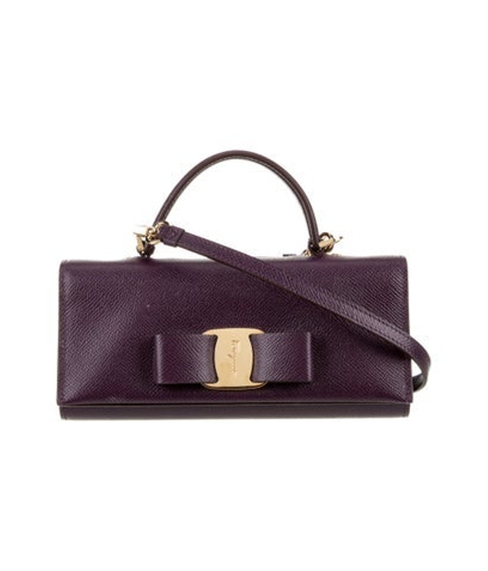 Salvatore Ferragamo Ferragamo Saffiano Leather Crossbody Bag