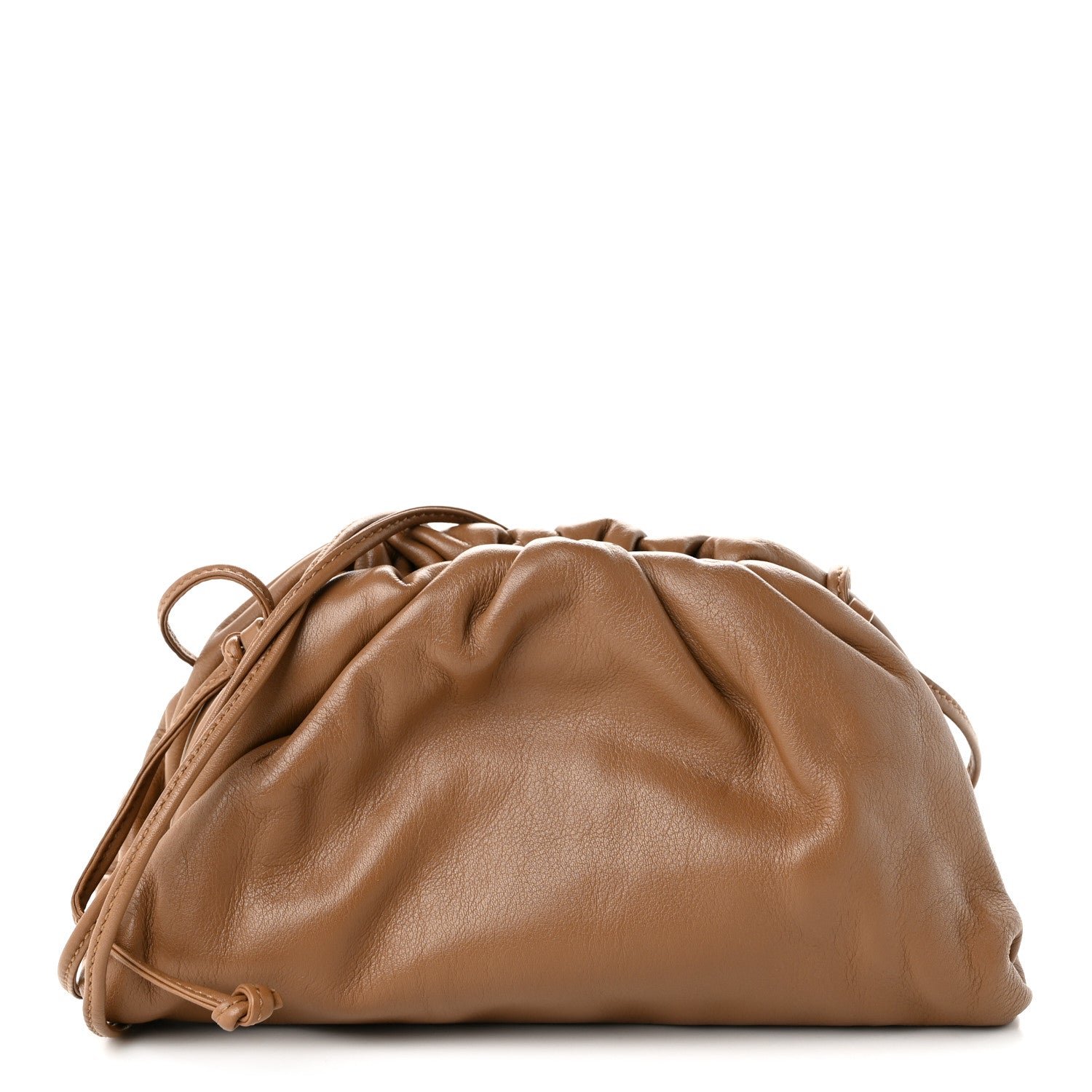 Bottega Veneta Butter Calfskin The Mini Pouch Camel