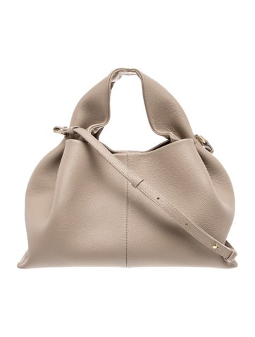 Leather Top Handle Bag