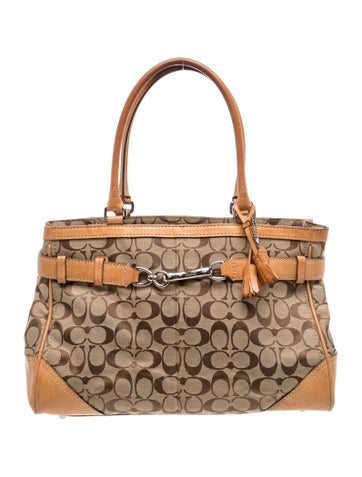 Leather Top Handle Bag
