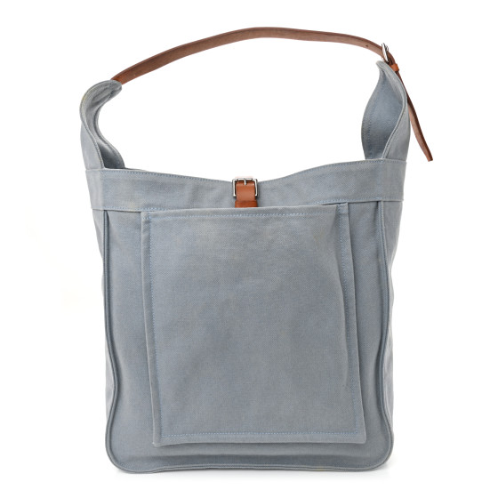 Hermes Toile Marwari GM Bleu