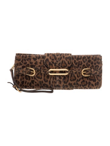 Suede Clutch