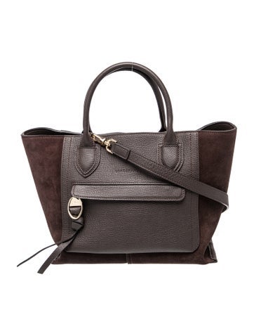Leather Top Handle Bag