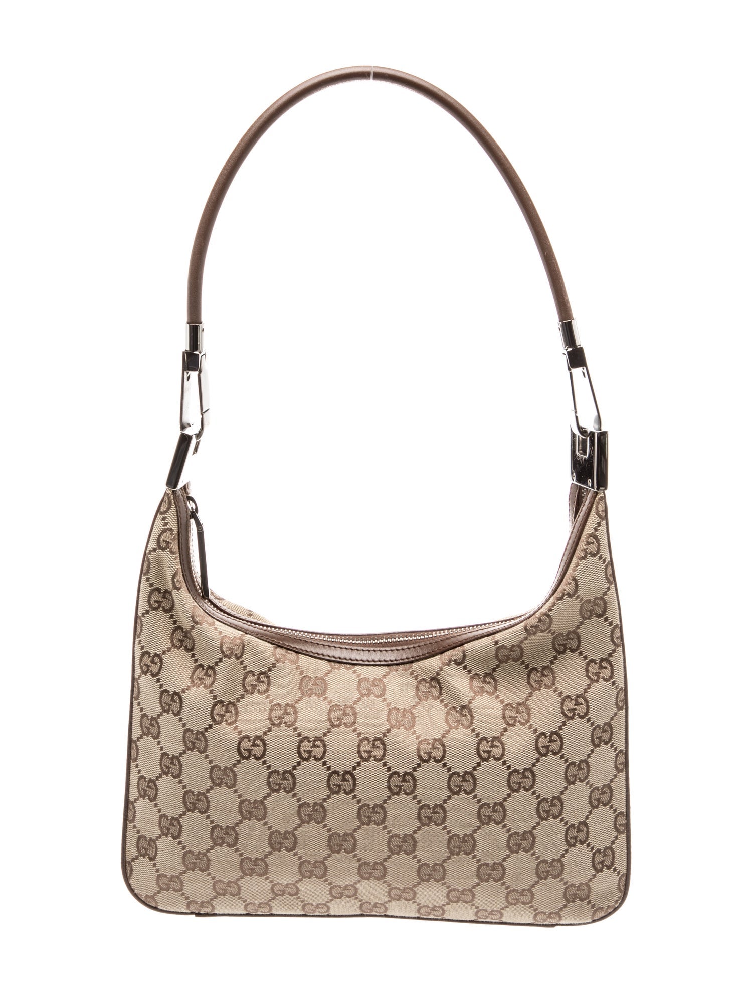 GG Canvas Shoulder Bag Vintage