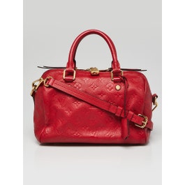 Louis Vuitton Louis Vuitton Orient Monogram Empreinte Leather Speedy 25 Bandouliere Bag