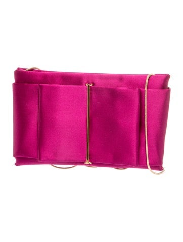 Satin Clutch w/ Tags