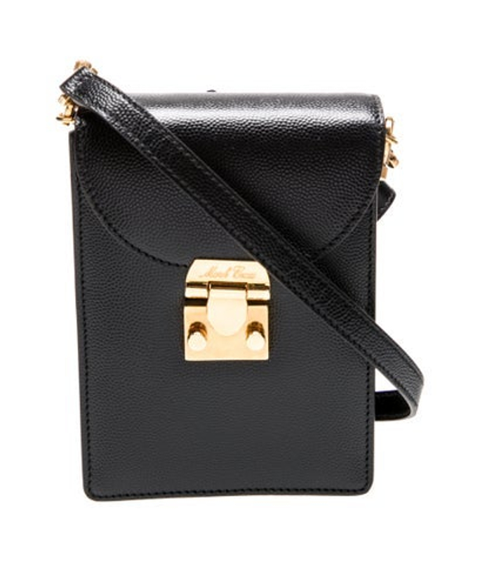 Mark Cross Cross Leather Messenger Bag