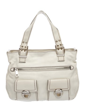 Leather Top Handle Bag