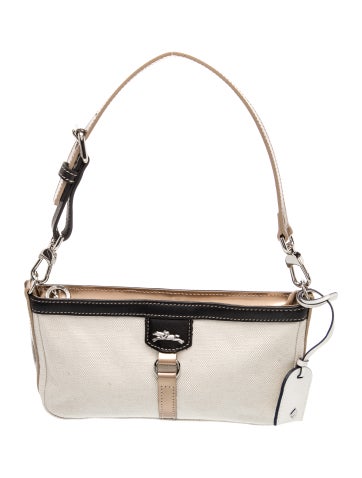 Longchamp Canvas Shoulder Bag