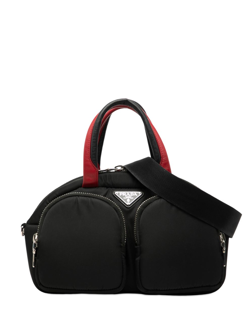 Prada 2013-2025 Tessuto Pocket Top Handle Cargo Bag satchel