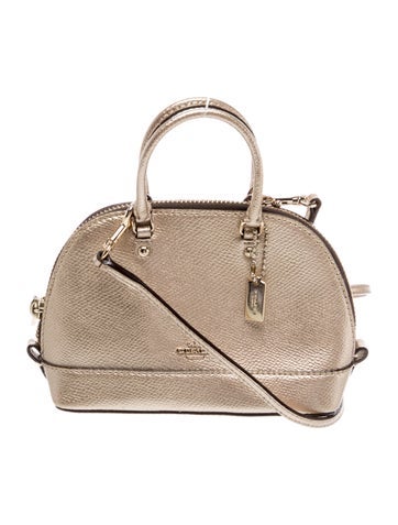 Leather Top Handle Bag