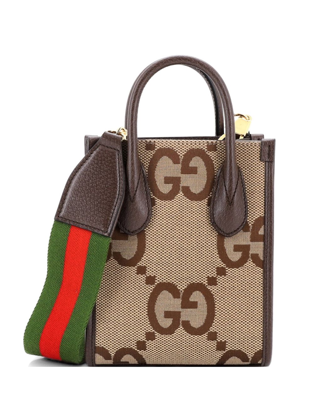 Vertical Tote Jumbo GG Canvas Mini crossbody bag