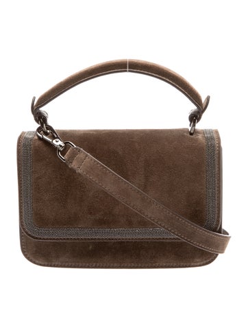 Suede Crossbody Bag