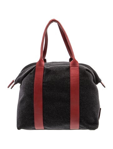 Wool Top Handle Bag w/ Tags