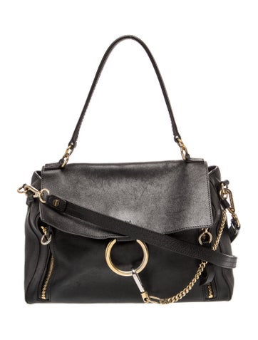 Leather Top Handle Bag