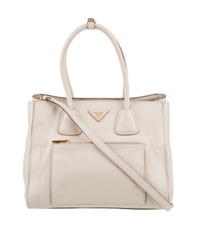 Prada Soft Calf Leather Tote