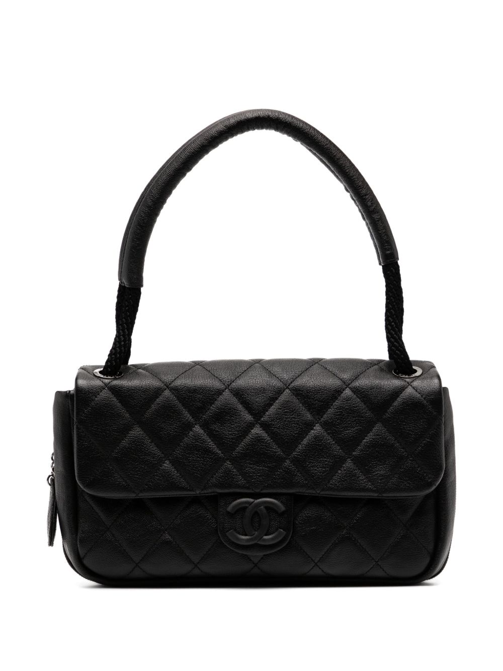 2008 Medium Classic Zippered Expandable Rubber CC Flap Bag