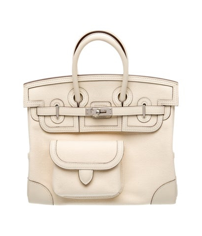 Hermes Toile Goeland Swift Cargo Birkin 25