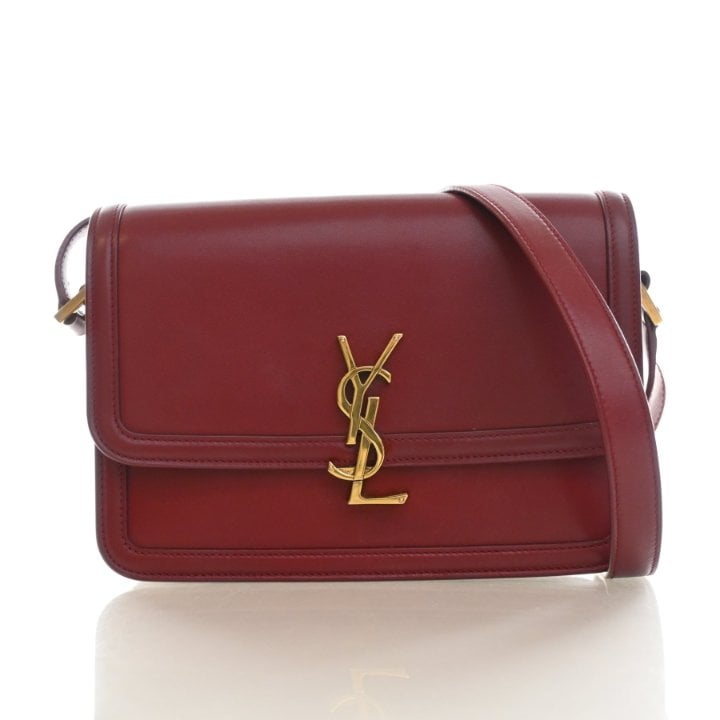 Saint Laurent Medium Calfskin Solferino Messenger