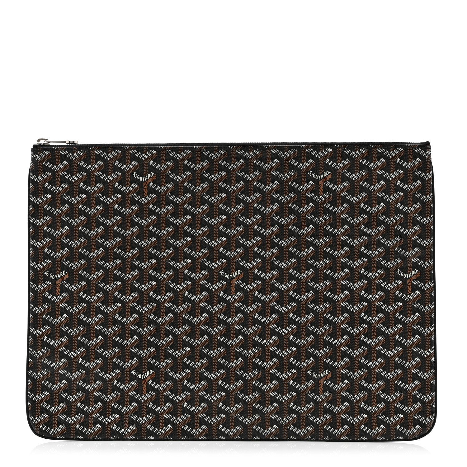 Goyard Goyardine Senat Pochette GM Black