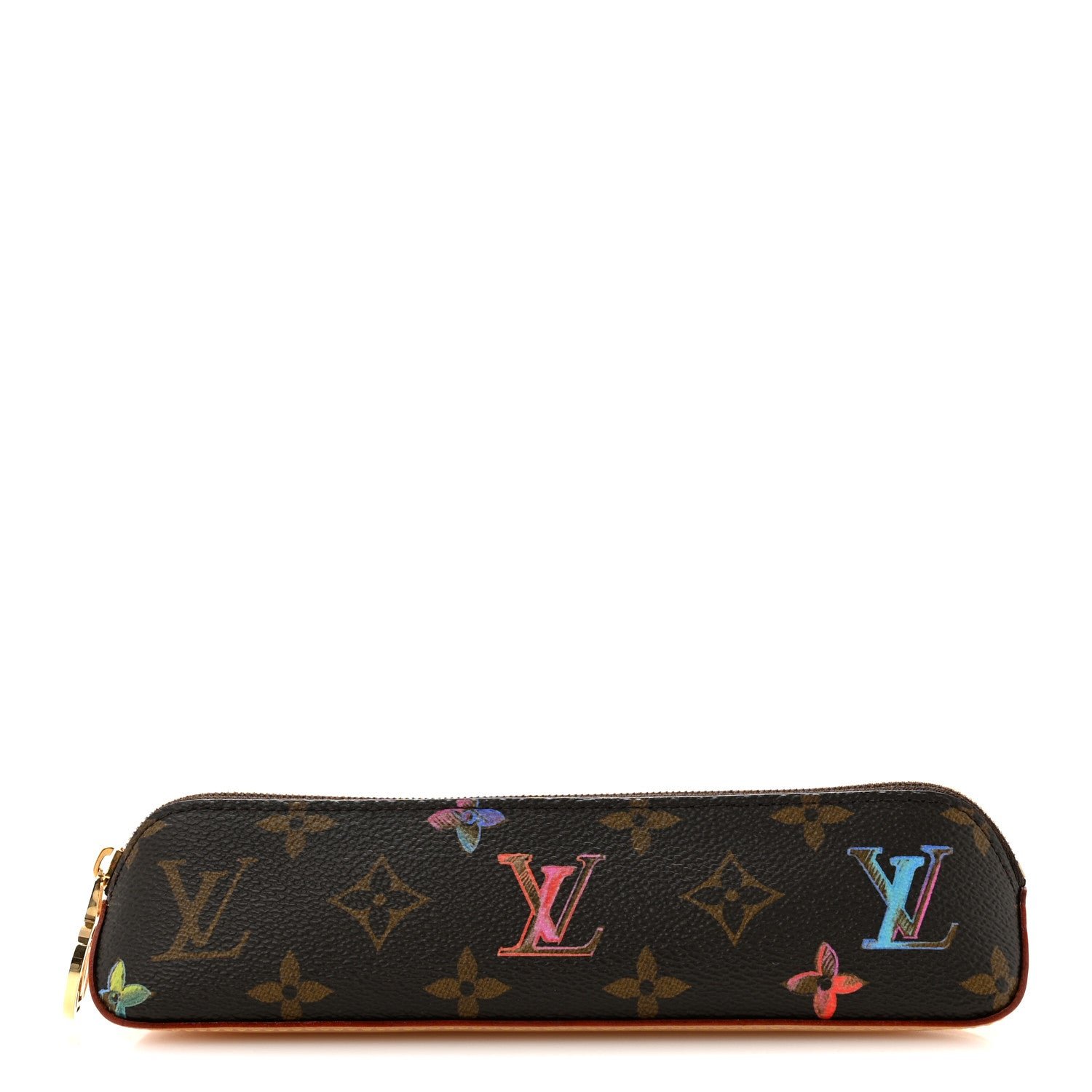 Louis Vuitton Monogram Art And Craft Elizabeth Pencil Pouch Multicolor