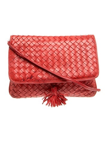 Intrecciato Crossbody Bag Vintage