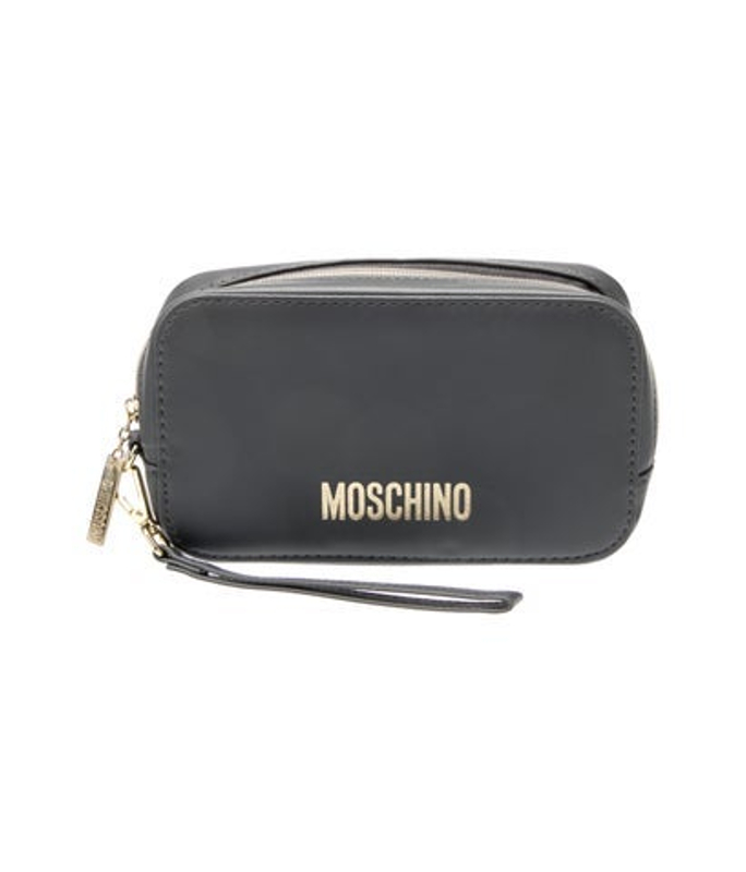 Moschino Leather Clutch