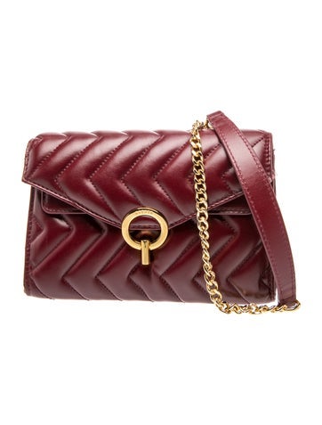 Sandro Leather Shoulder Bag