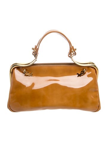 Roberta di Camerino Patent Leather Top Handle Bag