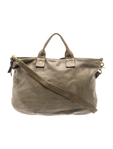 Leather Top Handle Bag