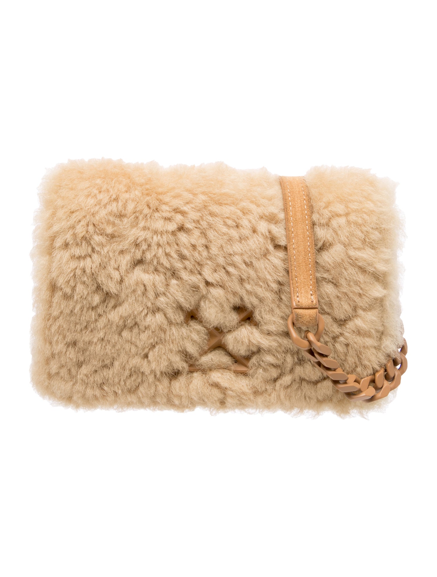 Shearling Crossbody Bag