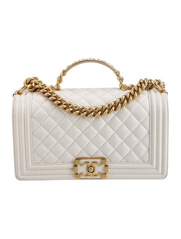 Medium Boy Top Handle Bag