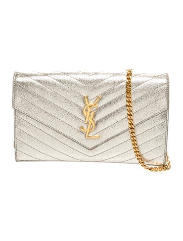 Saint Laurent Leather Cassandre