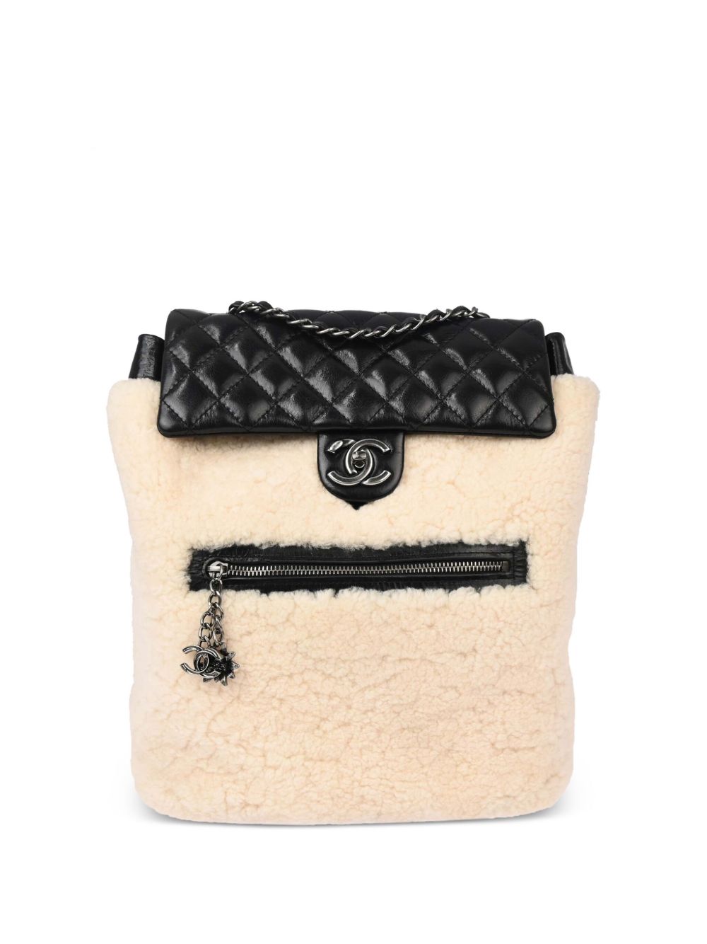 2013 shearling backpack