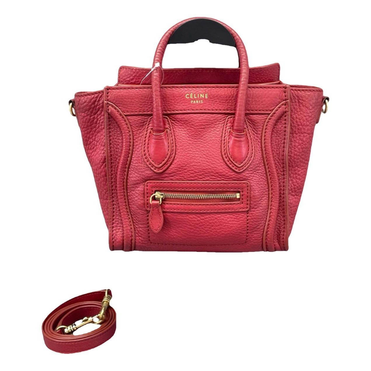 Luggage leather handbag