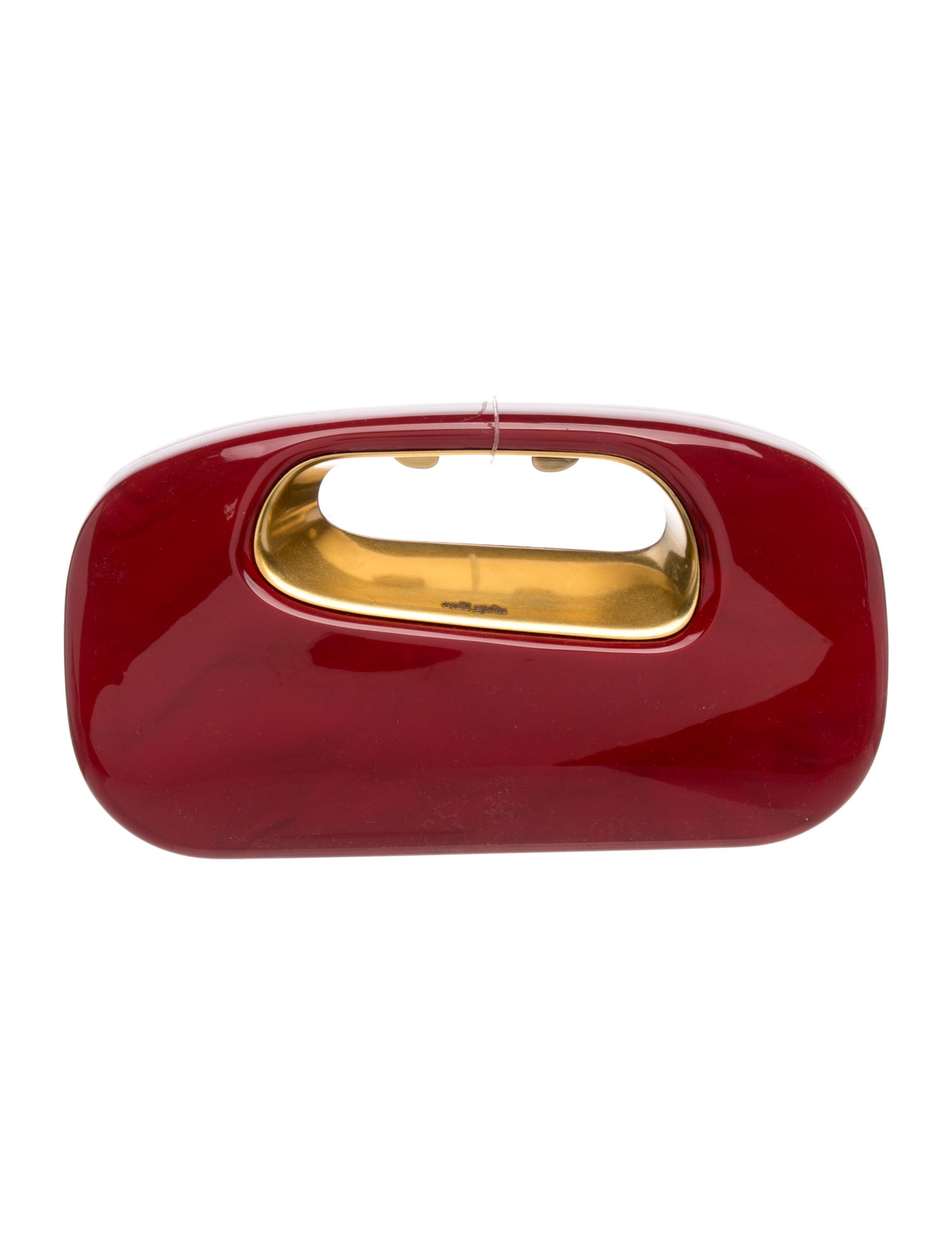 Cult Gaia Acrylic Top Handle Bag