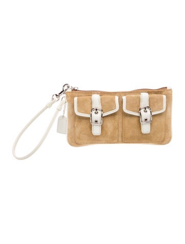 Suede Clutch