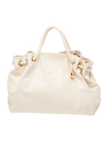 Leather Top Handle Bag